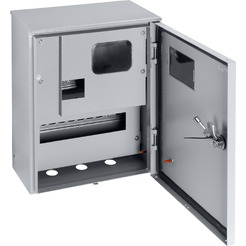 Корпус металлический TDM ЩУ-1ф/1-0-12 IP66 (ЩУРН-1/12 IP66) SQ0905-1001
