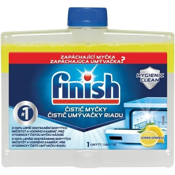 Средство чистящее для посудомоечных машин Finish DUO Lemon (2x250 мл)