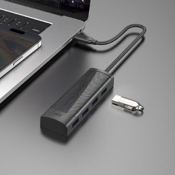Разветвитель USB-C Hoco HB41 Type-C