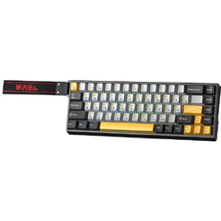 Клавиатура AULA WIN68HE MAX Gray-Black-Orange