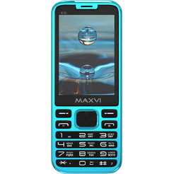 Мобильный телефон Maxvi X10 (голубой)