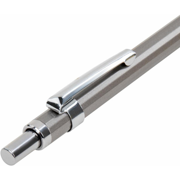 Карандаш BRAUBERG CHROME 181969 0,5 мм + грифели HB 12 шт