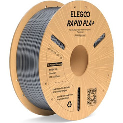 Пластик Elegoo PLA+ Rapid 1.75 мм 1 кг 50.203.0165 (серебристый)