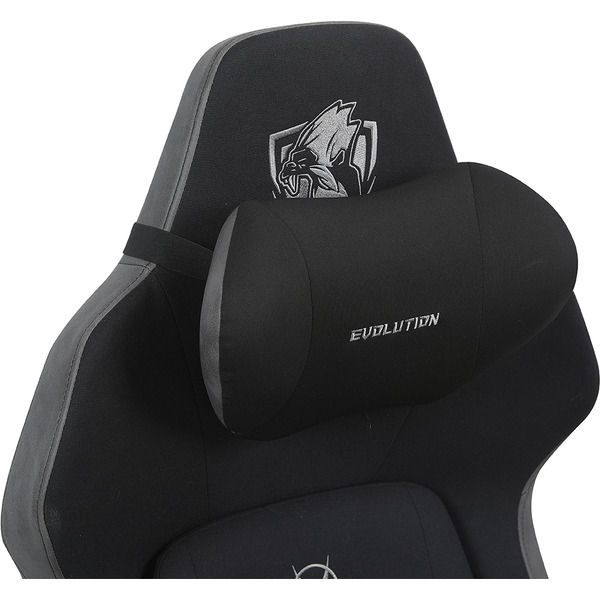 Игровое кресло Evolution Invictus Fabric (черный)