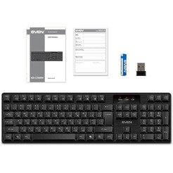 Клавиатура Sven KB-C2300W (SV-021474) черный