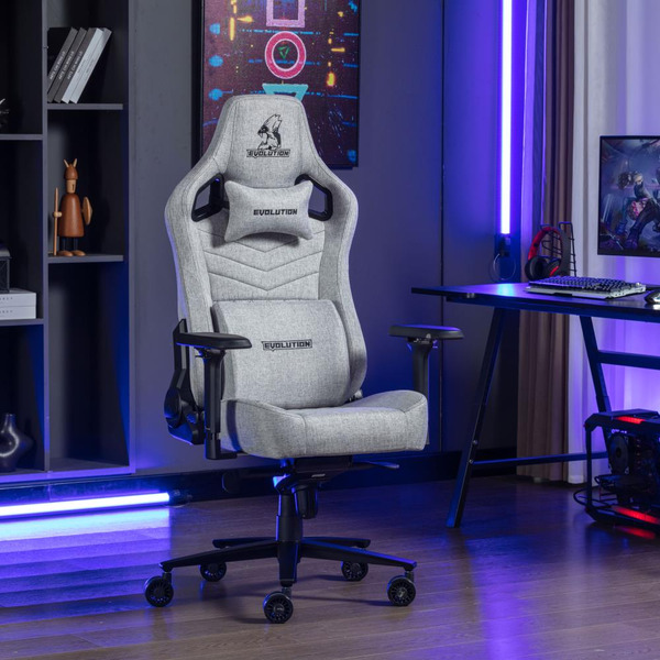 Игровое кресло Evolution Nomad PRO (серый)