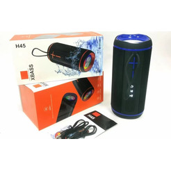 Беспроводная колонка Bseng H45 (черный/синий)