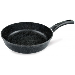 Сковорода НМП Каменная Черный гранит 18122