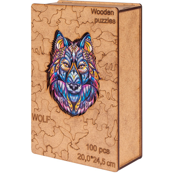Сувенирный пазл MASTER WOOD Волк SWPW
