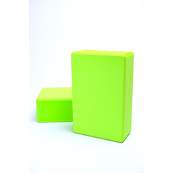 Блоки для йоги AMETIST 2 шт. зеленый