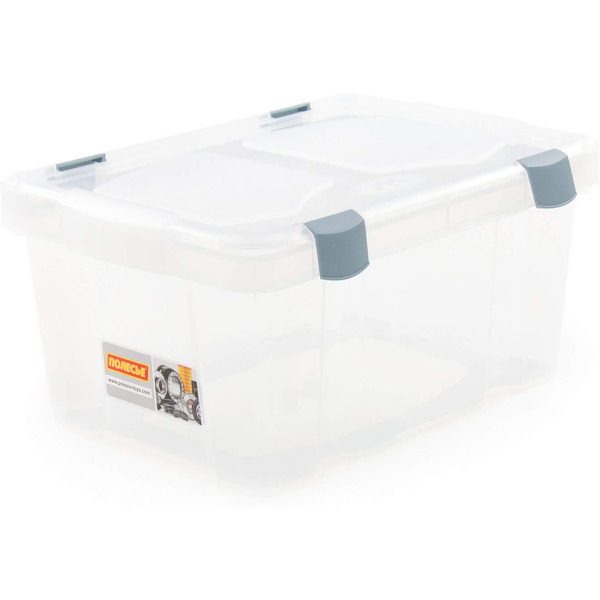 Ёмкость для хранения с крышкой Полесье №50 49018 (прозрачный)