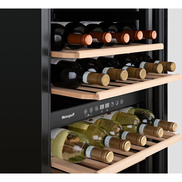 Винный шкаф Weissgauff WWC-77 DB DualZone
