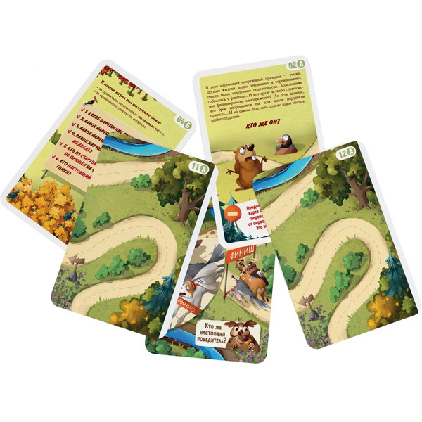 Настольная игра СТИЛЬ ЖИЗНИ Детектим Гонка неЧемпионов LS120