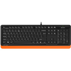 Клавиатура + мышь A4Tech Fstyler F1010 (черный/оранжевый)