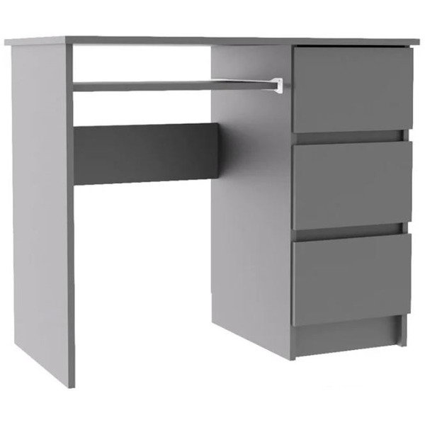 Компьютерный стол ДСВ Мори правый МС-6 (графит)