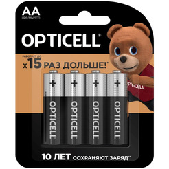Батарейки Opticell Basic AA 4шт