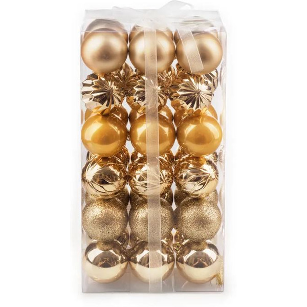 Набор новогодних шаров Ausini B8145GD