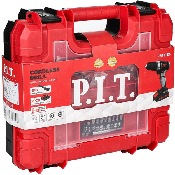 Дрель-шуруповерт P.I.T. PSR18-D5