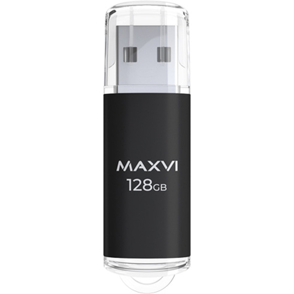 USB флеш-накопитель Maxvi MP 128GB 2.0 black