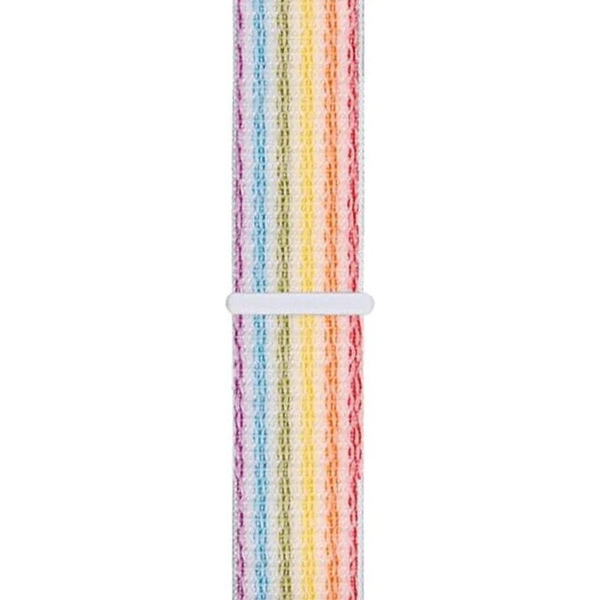 Ремешок Bingo Nylon для APPLE Watch (радуга с белым)