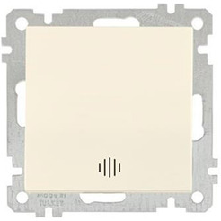 Выключатель с подсветкой Mutlusan 2100-415-0102 слоновая кость (21 серия)
