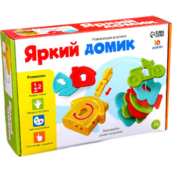 Развивающий игровой набор Zabiaka IQ Яркий домик 10348981