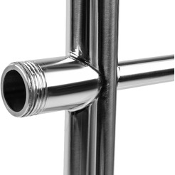 Полотенцесушитель Wellerein Solid П6 400х600 (боковое подключение)