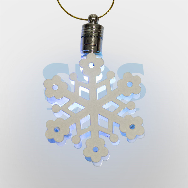 Елочная игрушка Neon-night Снежинка (501-097)