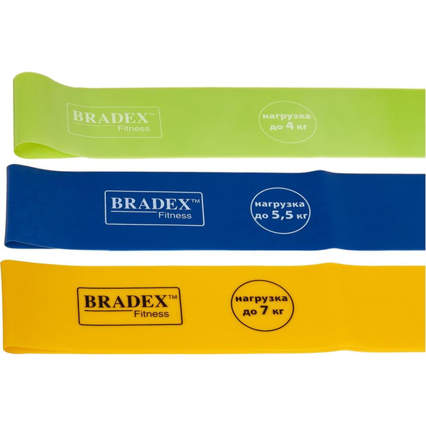Набор фитнес резинок Bradex SF 0321