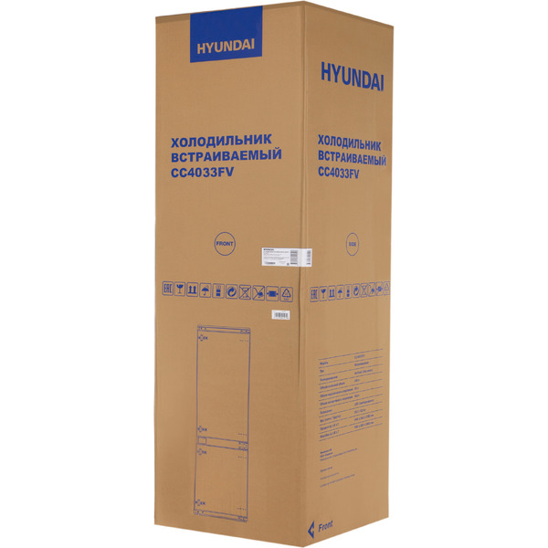 Встраиваемый холодильник Hyundai CC4033FV