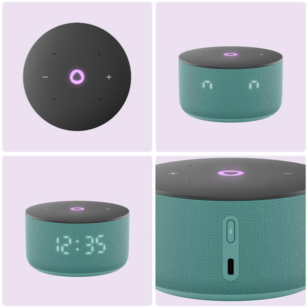 Умная колонка Яндекс Станция Мини 3 (YNDX-00027TRQ) бирюзовый