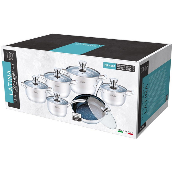 Набор кастрюль BOLLIRE BR-4006