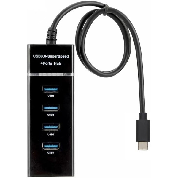 Разветвитель USB-C Digma DHUB-4USB-C-3.0