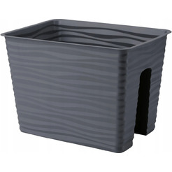 Кашпо FormPlastic Sahara 4450-014 (антрацит)