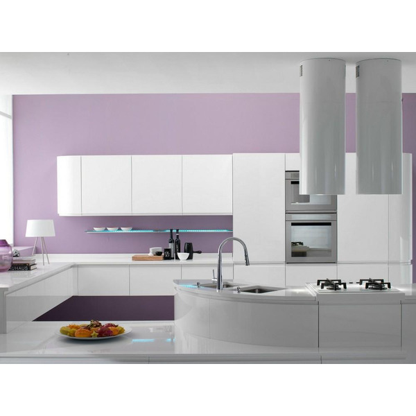 Кухонная вытяжка Falmec Polar White Isola 35 (белый)