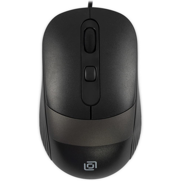 Мышь Oklick 310M (черный/серый)