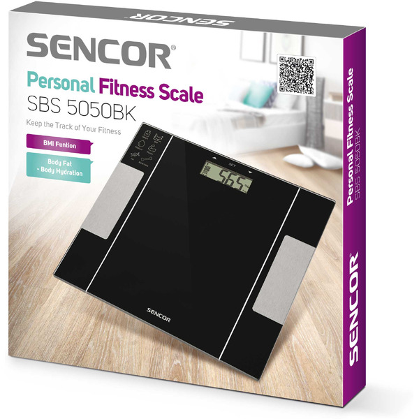 Весы напольные Sencor SBS 5050BK