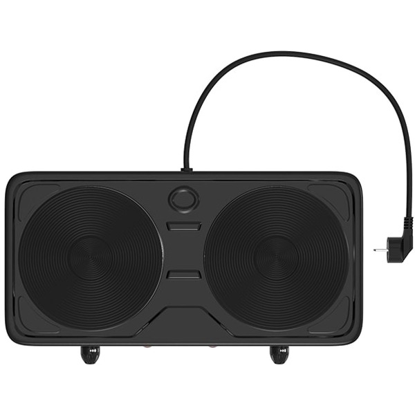 Электрическая плитка Maxvi HE211 black
