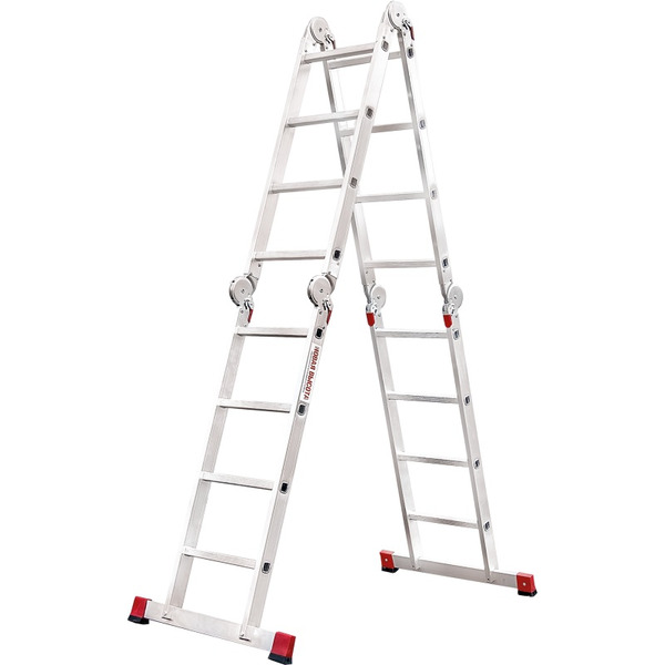 Лестница-трансформер профессиональная с помостом Новая высота NV333 (3330404)