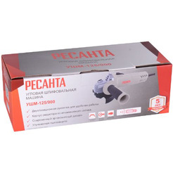 Шлифмашина Ресанта УШМ-125/900 (75/12/2)