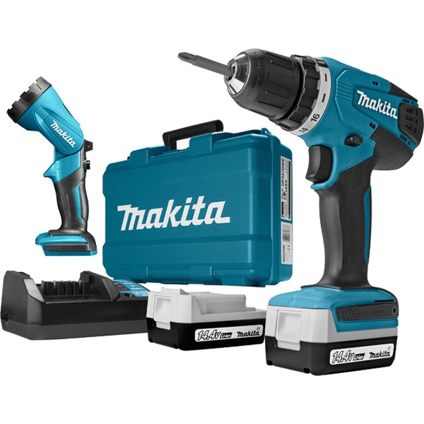 Дрель-шуруповерт MAKITA DF347DWLE