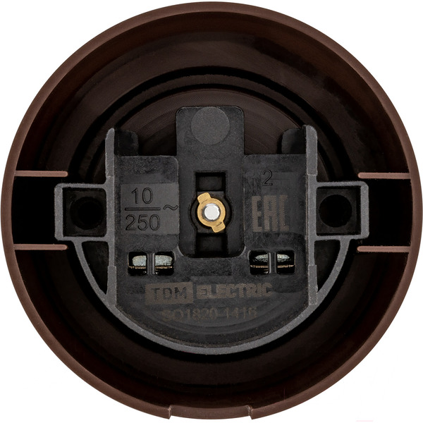 Розетка TDM Electric Виви SQ1820-1416 (коричневый)