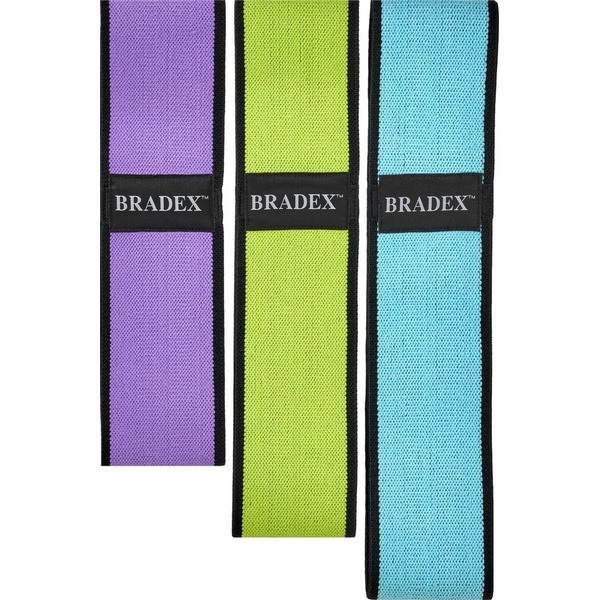 Набор текстильных фитнес резинок Bradex SF 0749 (размер S/M/L)