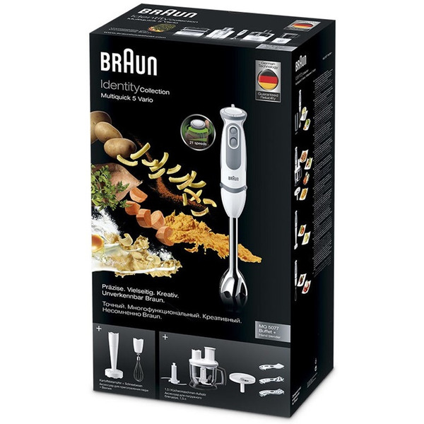 Блендер погружной BRAUN MQ5077 (белый)
