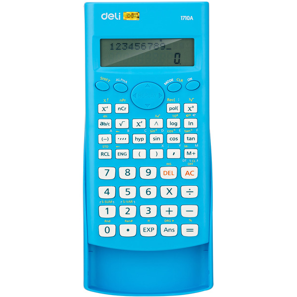Калькулятор Deli E1710A/BLU