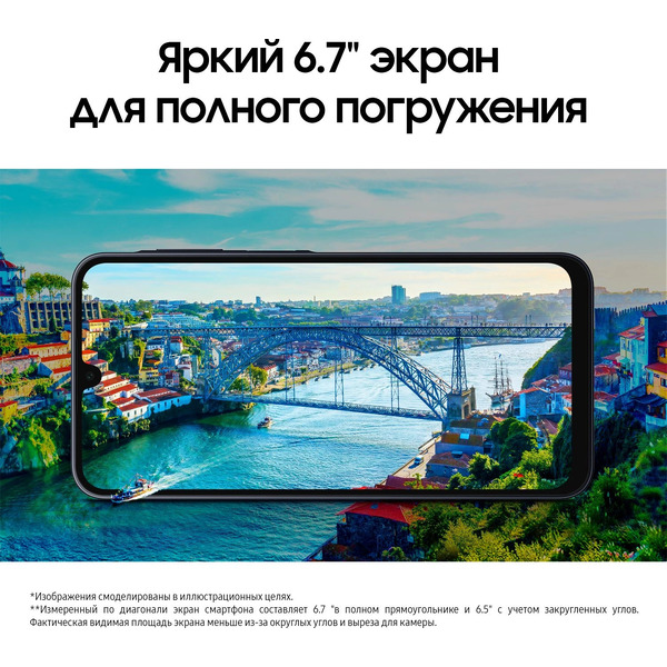 Смартфон Samsung Galaxy A16 SM-A165F 4GB/128GB (черный)