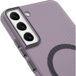 Задняя накладка CASE Translucent Strip Samsung Galaxy S22 Plus, черный