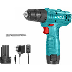 Дрель-шуруповерт Total TDLI12415 (с 1-им АКБ и ЗУ)