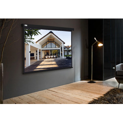 Проекционный экран CACTUS Wallscreen CS-PSW-128X170-BK