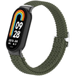 Ремешок Bingo Braided для Xiaomi Mi Band 8 (зеленый)